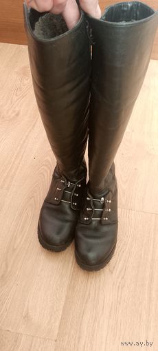 Сапоги женские из натуральной кожи