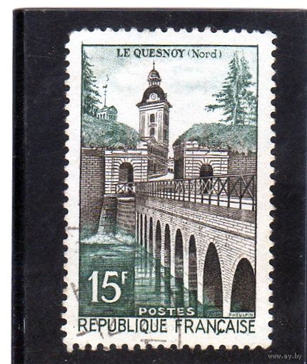 Франция.Ми-1106.  Ле Куэной. Серия: туризм . 1957.
