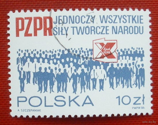 Польша. ( 1 марка ) 1986 года. 2-9.