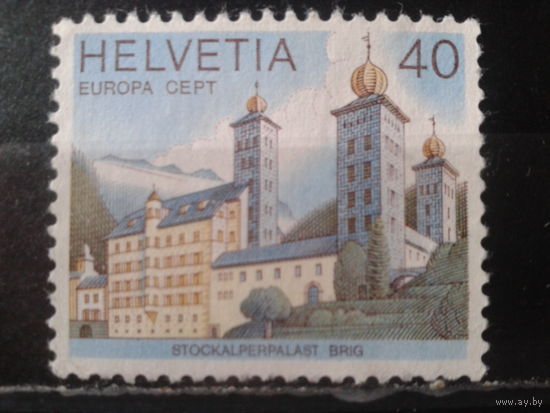 Швейцария 1978 Европа, архитектура*