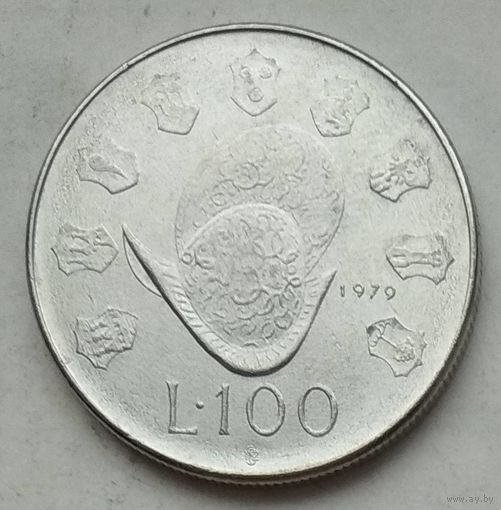 Сан-Марино 100 лир 1979 г. В холдере