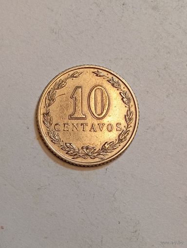 Аргентина 10 сентаво  1920 года