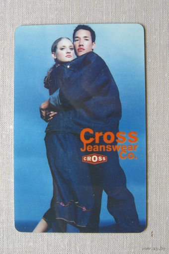 К04 Календарик Джинсы Cross 2001