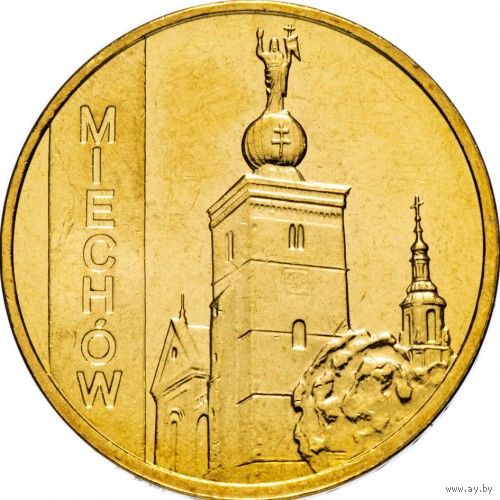 Польша 2 злотых, 2010 Города Польши - Мехув UNC
