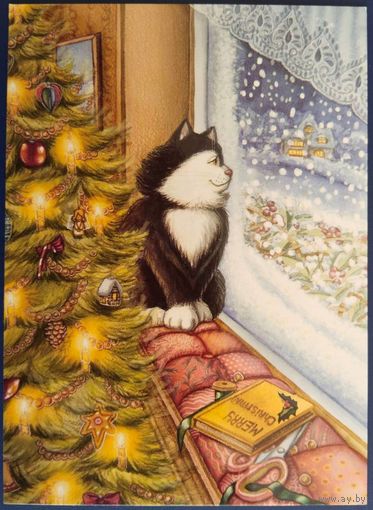 Рождественская открытка. Белорусь. 2017 г.