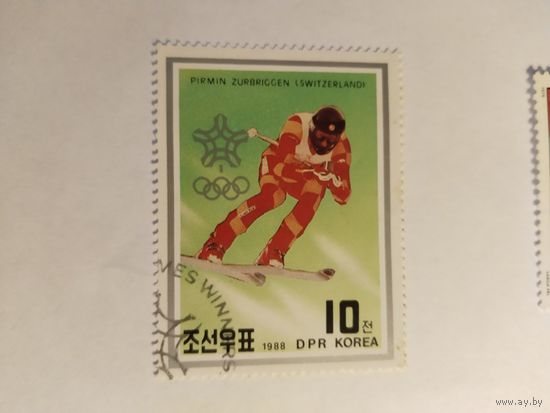 КНДР    1988   лыжный спорт