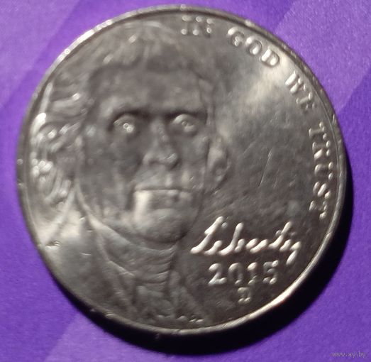 5 центов 2015 США