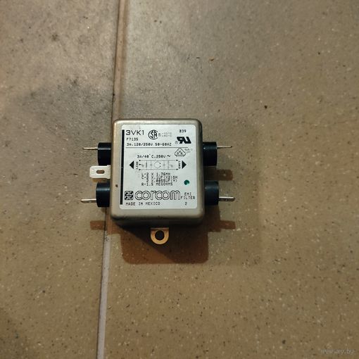 Фильтр Corcom 3VK1 EMI Power Filter