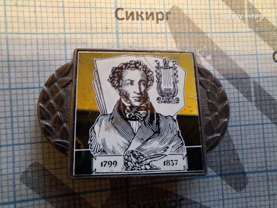 Значок Пушкин