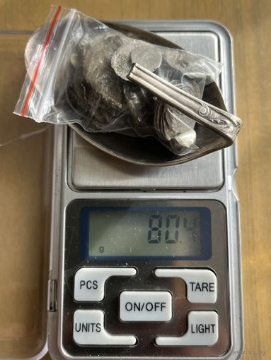 Лом билона и ложка 84 пр