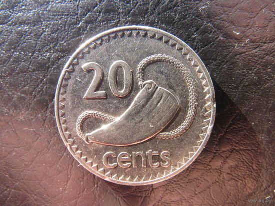 Фиджи.20 центов.1994. С 20 копеек. Распродажа коллекции. Смотрите другие лоты.