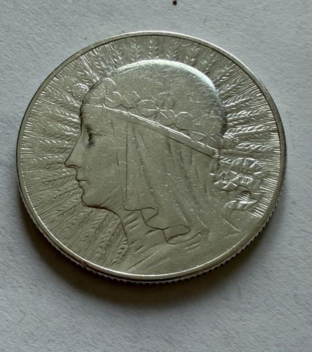 5 злотых 1933 г.  Польша.  Ядвига.  Серебро