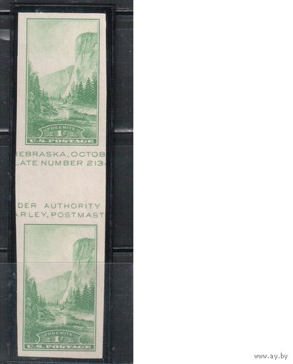 США-1935, (Скотт.769а), **, Национальные парки, БЗЦ