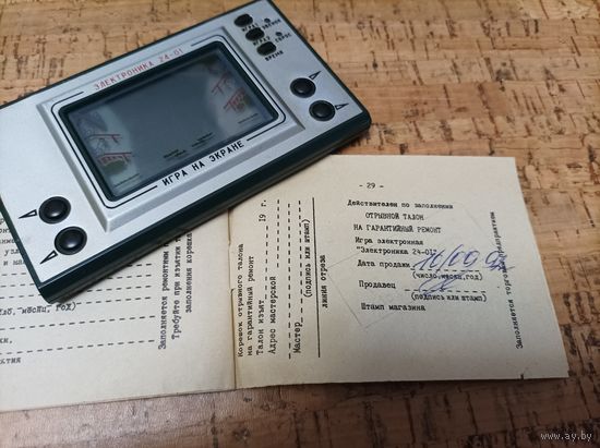 Электронная игра Микки Маус ловит яйца