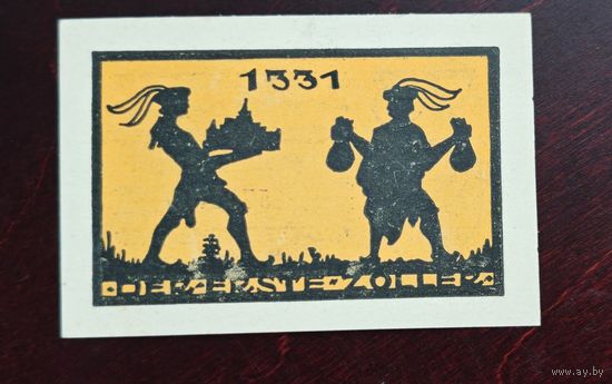 1921 год Германия 75 пфеннигов