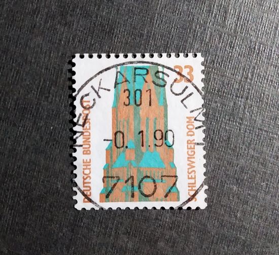 Марка Германия 1989 год Достопримечательности