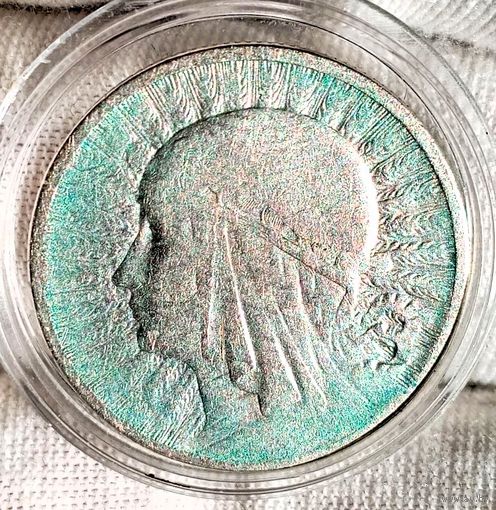 2зл 1933, голова Полонии, красивая, не мыта, шб, без мц, в коллекцию! Смотрите также другие мои лоты!