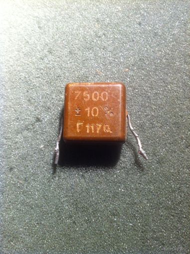 Конденсатор КСО-5, 7500пФ, 250В