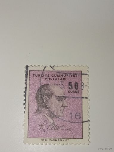 Турция 1966 Турция 1 президент Ататюрк
