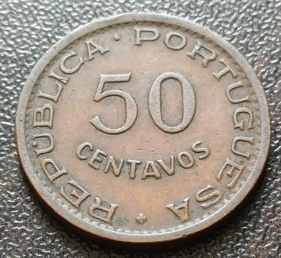 Ангола 50 сентаво, 1958    ( 1-7-1 )