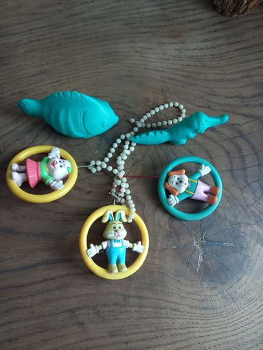 Игрушки, погремушки СССР.