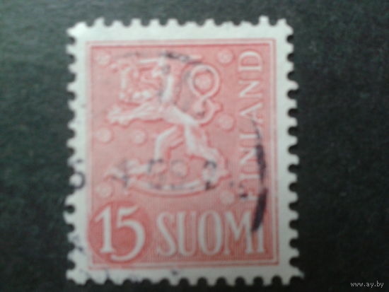 Финляндия 1954 стандарт, герб
