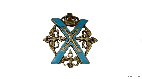 Царский полковой знак Преображенского лейб-гвардии полка т/м х/э реплика