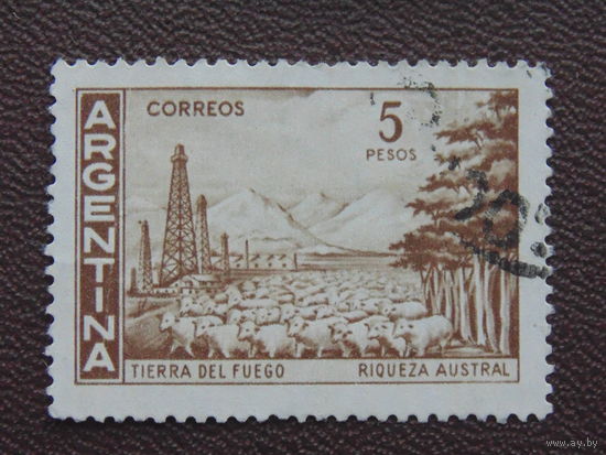Аргентина 1970 г. Фауна.