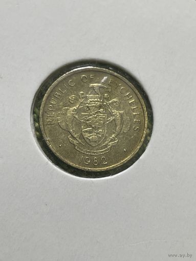 Сейшелы 1 цент 1992 Г