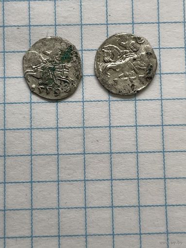 Два денария 1559,1555г. В Хорошем Состоянии (Присутствует Блеск).