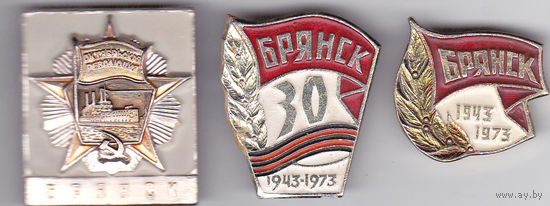 Брянск: награждение города орденом Октябрьской революции (1979). Брянск: 30-летие освобождения города.