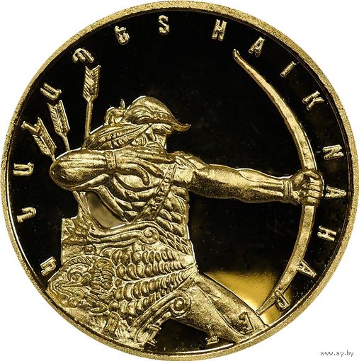 Патриарх Айк Наапет - основатель армянской нации - 5000 драм - Армения - Золото