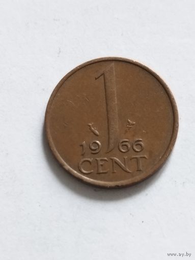 Нидерланды 1 цент 1966