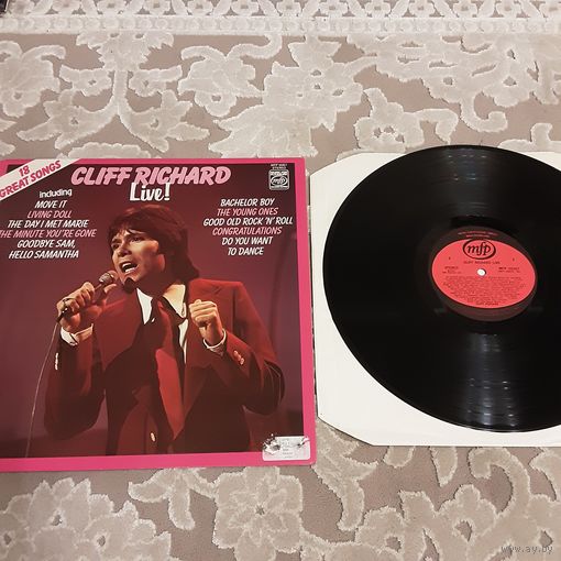 CLIFF RICHARD - 1972 - LIVE! (UK) LP