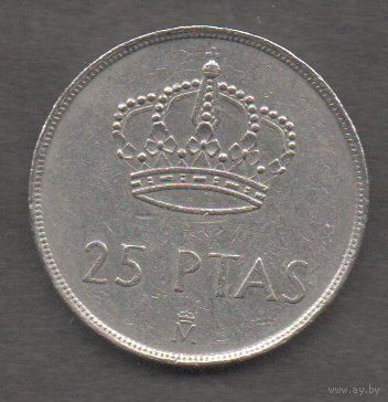 Испания. 25 песет 1983