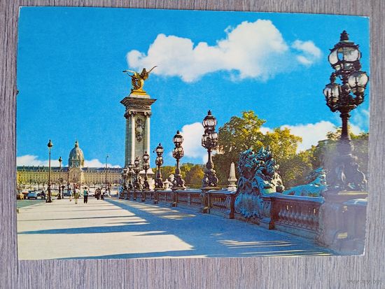 Мосты. Париж, мост Александра III