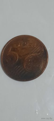 Греция 5 евроцентов 2002