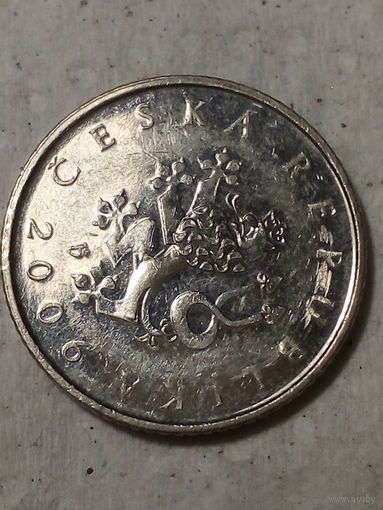 1 крона Чехия  2006 год