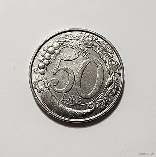 Италия 50 лир, 1996