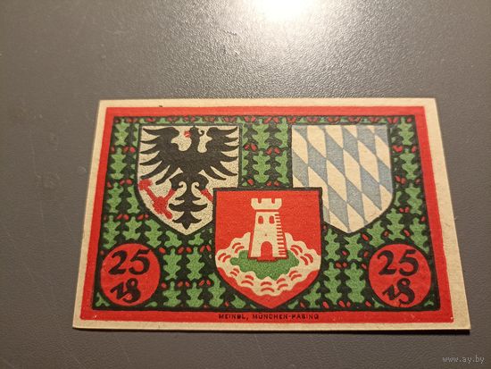 Германия 25 пфенингов 1918г (5)