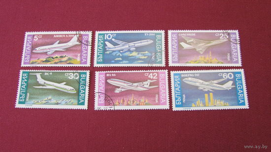 Болгария 1990г. Самолеты