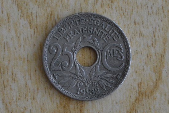 Франция 25 сантимов 1932