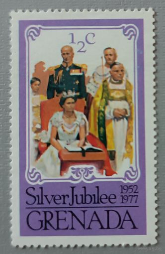 Гренада, 1977.  25-я годовщина правления королевы Елизаветы