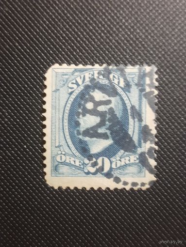 Швеция. Стандарт. 1891г. гашеная