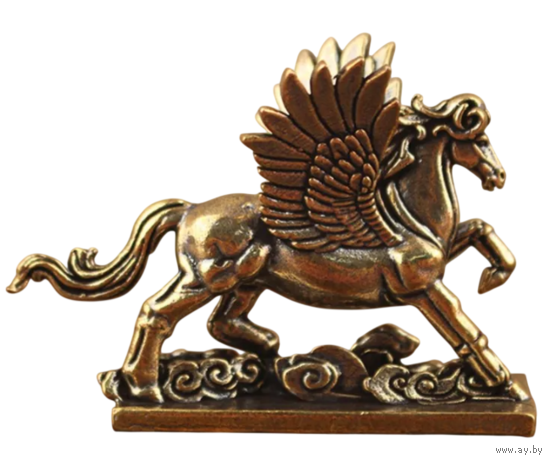 Статуэтка миниатюра Пегас Бронза