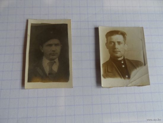 Два фото на документ. 30гг.