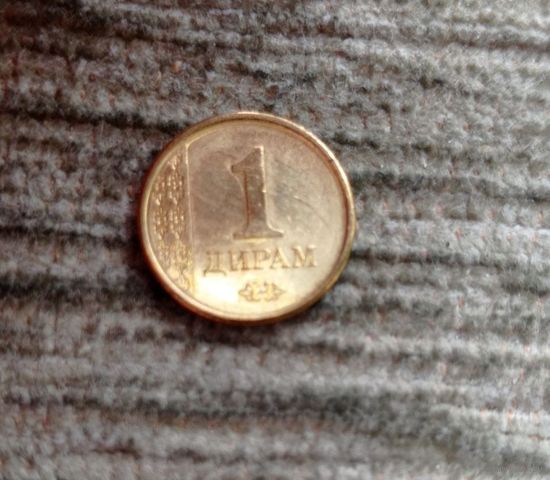 Werty71 Таджикистан 1 дирам 2011