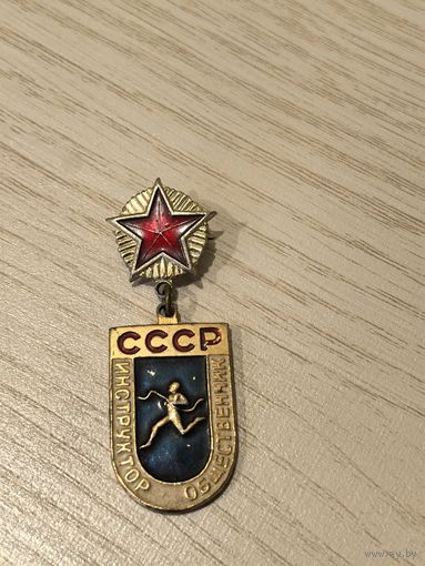 Значок Инструктор Общественник