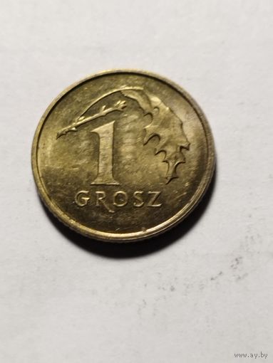 Польша 1 грош 2021