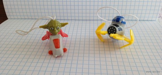 Коллекционные игрушки из Киндер сюрприза. Звёздные войны, 2016г. FS 325, FS 327. 15
